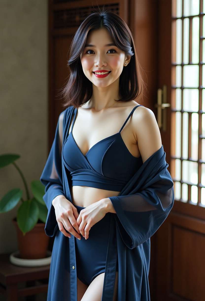 两个人在傍晚散步交谈